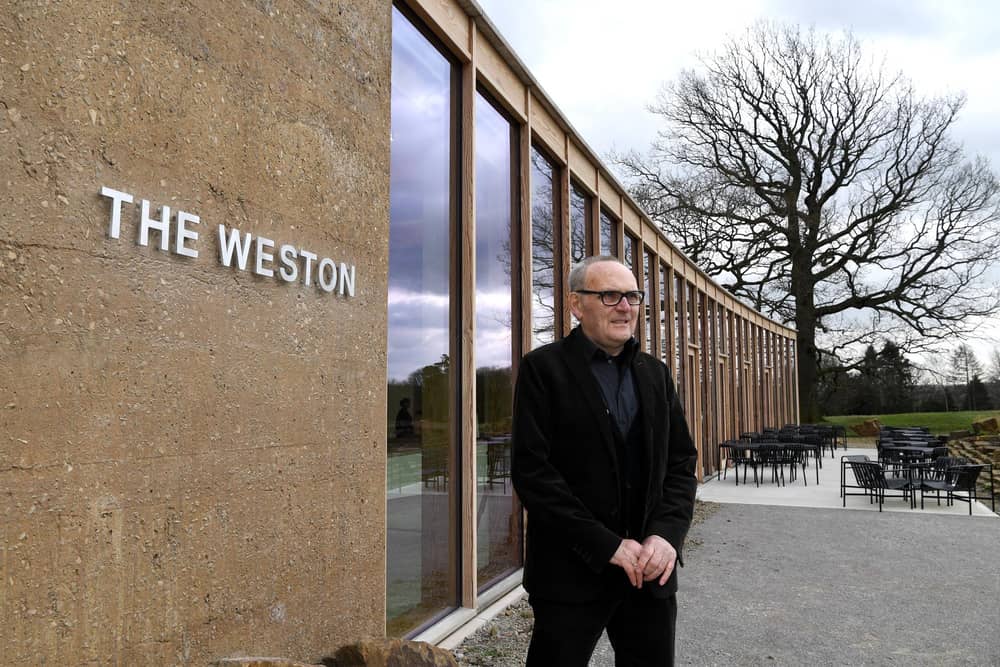 Yorkshire Sculpture Park unveils new £3.6m visitor centre, The Weston. Pictured Peter Murray CBE, Founding and Executive Director.
26th March 2019.
Picture Jonathan Gawthorpe