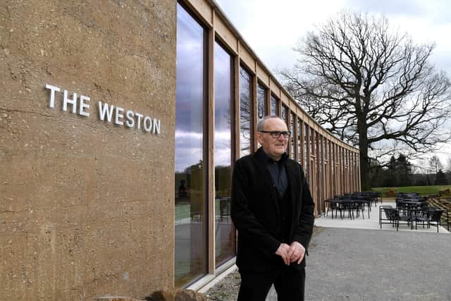 Yorkshire Sculpture Park unveils new £3.6m visitor centre, The Weston. Pictured Peter Murray CBE, Founding and Executive Director.
26th March 2019.
Picture Jonathan Gawthorpe