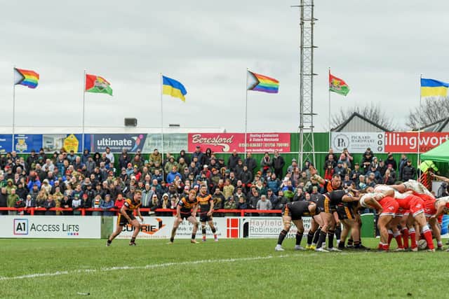 Keighley Cougars have vehemently opposed IMG's proposal to scrap promotion and relegation. (Photo: Olly Hassell/SWpix.com)
