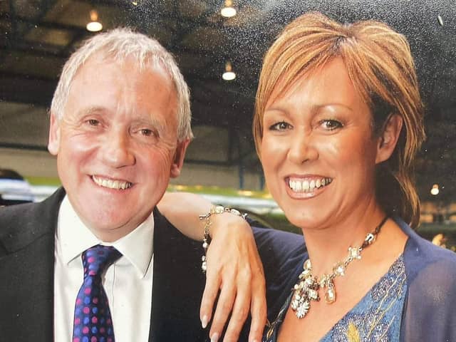 Harry Gration and Christa Ackroyd