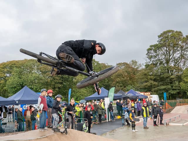 Grand unveiling held for Filey’s fully accessible skate park