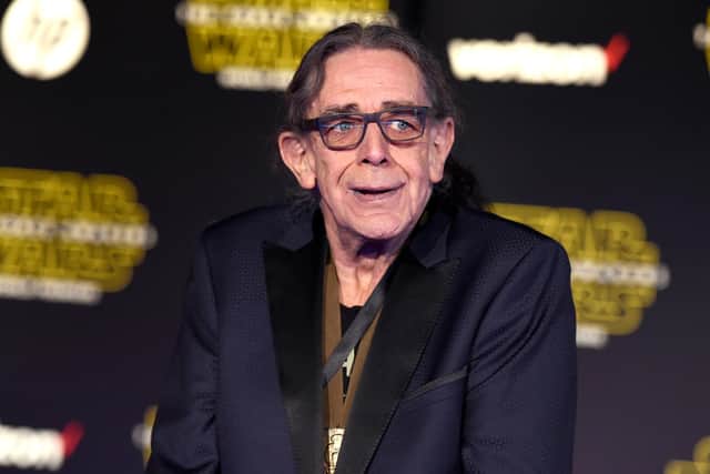 Peter Mayhew, who played the role of Chewbacca in the film. (Photo by Jordan Strauss/Invision/AP)