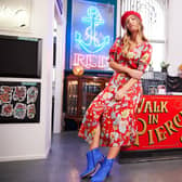 At Red Tattoo Studio at the Corn Exchange, model wears: Poppy floral dress, £60, at Joe Browns.