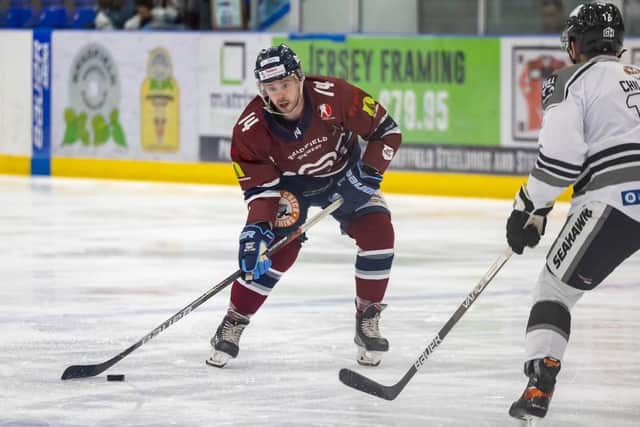 BACK AT IT: James Spurr impressed on his return to action following a lengthy injury lay-off. Picture courtesy of Peter Best/Steeldogs Media