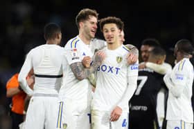 Leeds United due Joe Rodon and Ethan Ampadu were on form against Sheffield Wednesday. Image: George Wood/Getty Images