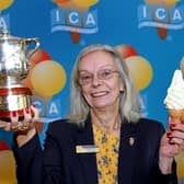Graham’s Ices Ltd in York, run by Graham and Maggie Rush (pictured), has won one of the top awards at the National Ice Cream Competition 2023, for the second year in a row.