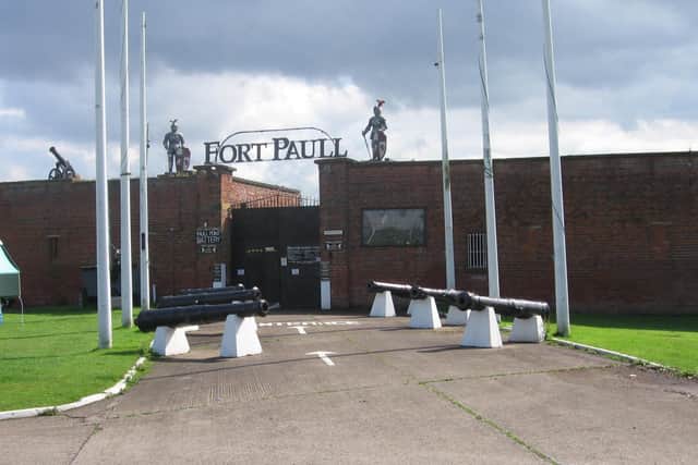 The entrance to Fort Paull, a Victorian fort and former museum near Paull, East Riding of Yorkshire, now subject to a planning application to turn it into a caravan park. (Picture: Keith D/Wikimedia Commons)