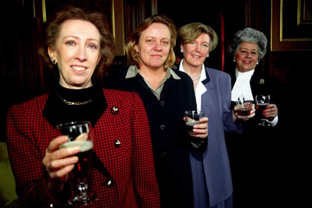File photo dated 08/03/95 Labour MPs (left to right) Margaret Beckett, Mo Mowlam, and Ann Taylor with House of Commons speaker Betty Boothroyd sampling 'Femme Fatale' Beer at the Houses of Parliament. Baroness Betty Boothroyd, the first woman to be Speaker of the House of Commons, has died, according to current Speaker Sir Lindsay Hoyle, who said she was "one of a kind".Photo credit: Stefan Rousseau/PA Wire