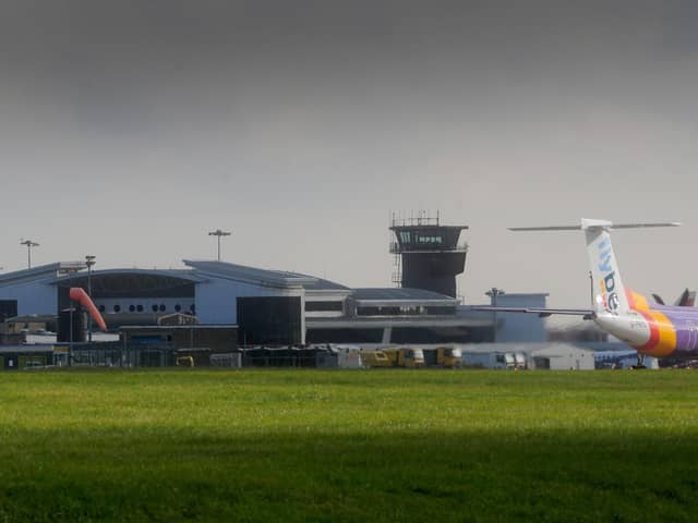 Stock... Leeds Bradford Airport..30th October 2019.Picture by Simon Hulme