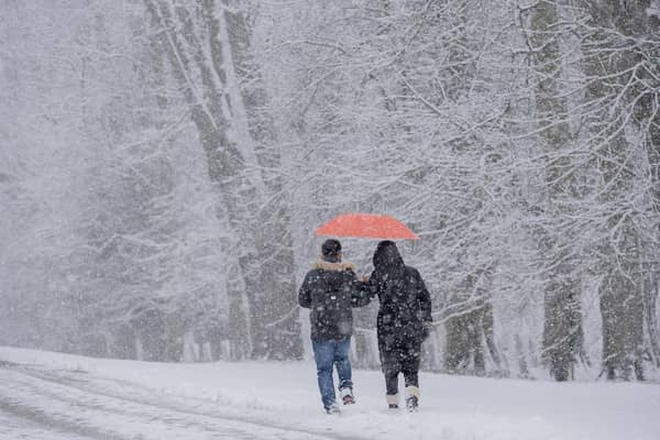 Snow blankets Yorkshire. (Pic credit: Anthony Devlin / Getty Images)