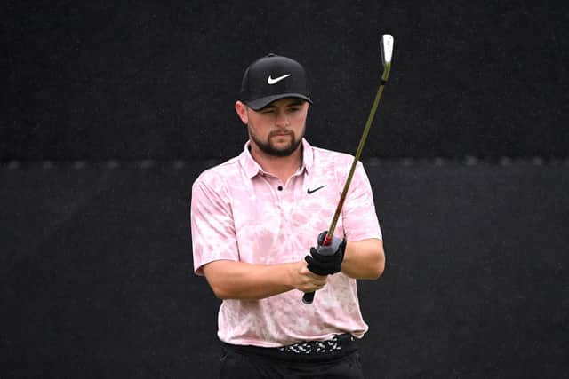 Short-sleeved and meaning business, Sheffield's Alex Fitzpatrick at Hoylake (Picture: Ross Kinnaird/Getty Images)