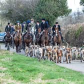 Hounds and horses can easily cover 80 miles in one day of hunting as they take to the moors and countryside from morning until dark.