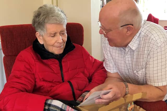 Derek Brown, of Northallerton, has always loved the festive season but says Christmas is becoming increasingly difficult as his wife Margaret’s dementia progresses.