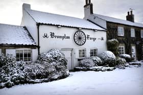 Brompton Forge was previously the village blacksmith's shop