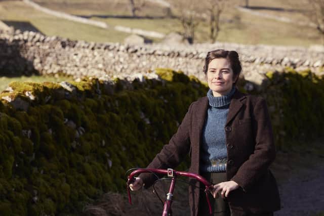 Rachel Shenton as Helen Herriot in Series 5 of All Creatures Great and Small. PHOTO: Helen Williams/Playground/Channel 5