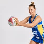 Zoe Davies of Leeds Rhinos celebrated a first win against Strathclyde Sirens on Saturday (Picture: Matt McNulty/Getty Images for England Netball)
