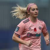 Maddy Cusack playing for Sheffield United in 2020 (Picture: Lewis Storey/Getty Images)