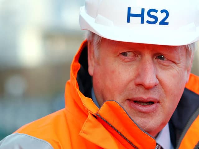 Boris Johnson scaled back HS2 in November 2021, announcing the eastern leg would stop at East Midlands Parkway and not run to Yorkshire.