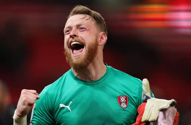 The Rotherham United goalkeeper has made 87 saves in the Championship this season - and has the best save percentage in the division as 78.8 per cent of shots on target against the Millers have been kept out.