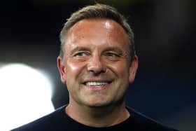 HAPPY: Huddersfield Town coach, Andre Breitenreiter
