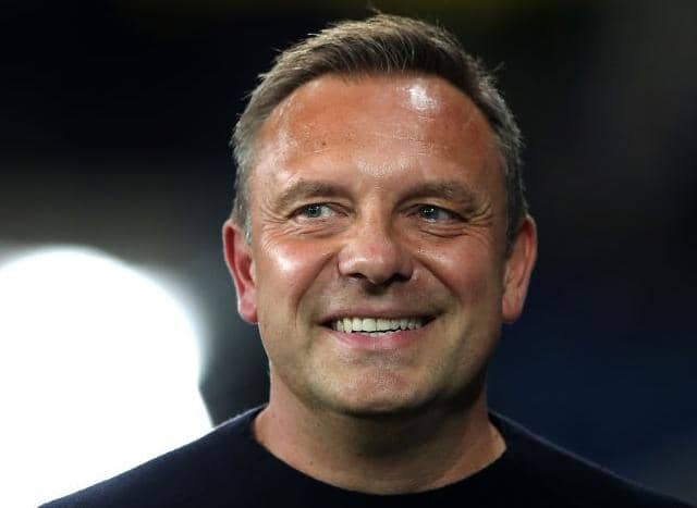 HAPPY: Huddersfield Town coach, Andre Breitenreiter