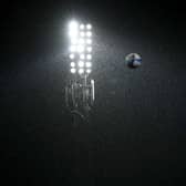 TALKING POINT: The Valley Parade floodlight in full effect during a game against Morecambe