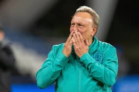 Neil Warnock leaves the John Smiths Stadium after his final game. Picture: Bruce Rollinson