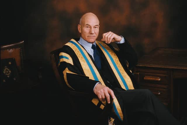 Sir Patrick Stewart. University of Huddersfield