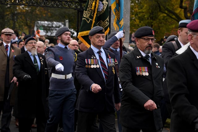 Remembrance Day York.  Picture taken by Yorkshire Post Photographer Simon Hulme