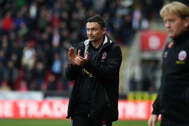 UNFLAPPABLE: Sheffield United manager Paul Heckingbottom