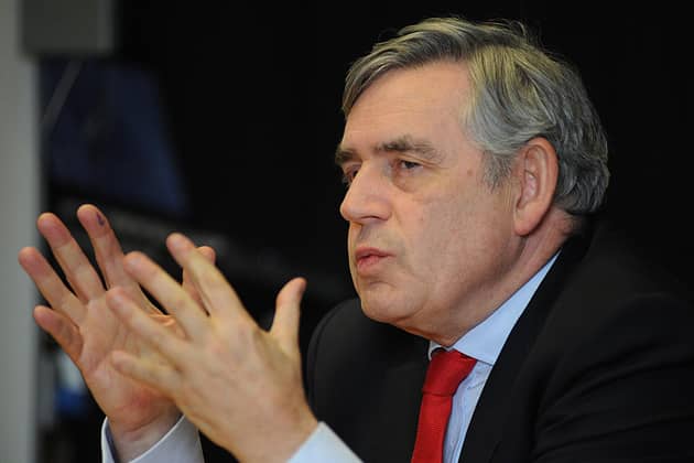 'During the last Labour government Gordon Brown told us that he had put an end to boom and bust'. PIC: Scott Merrylees
