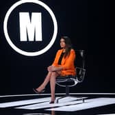 Harpreet Kaur on Celebrity Mastermind. (Pic credit: BBC / Hindsight / Hat Trick Productions / Philip Magowan / Press Eye)