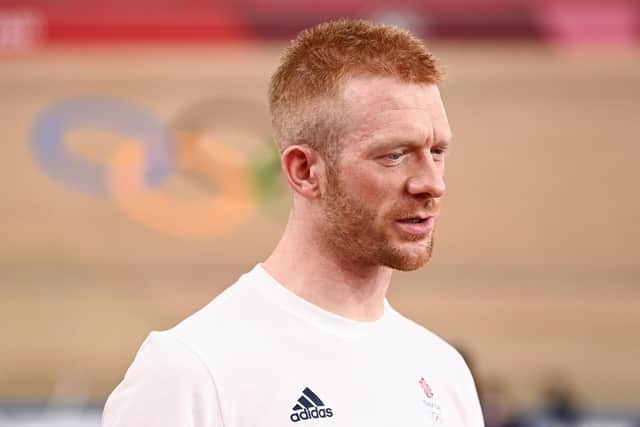 Ed Clancy on the day he announced his retirement during the Tokyo Olympics (Picture: Alex Broadway/SWpix.com)