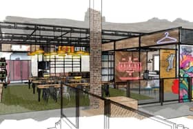 A plan for the food hall