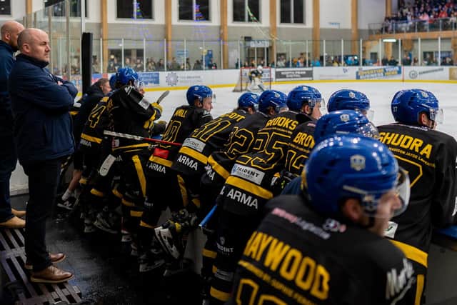 WELL-PLACED: Leeds Knights came through the hectic Christmas period in good health and in good spirits after four wins from four. Picture courtesy of Oliver Portamento