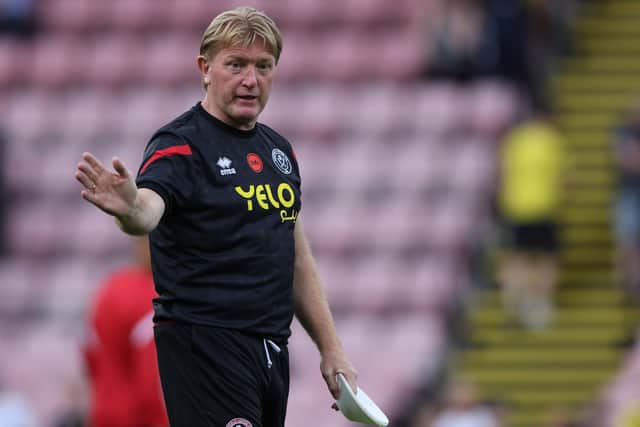INJURY UPDATE: Sheffield United assistant manager Stuart McCall