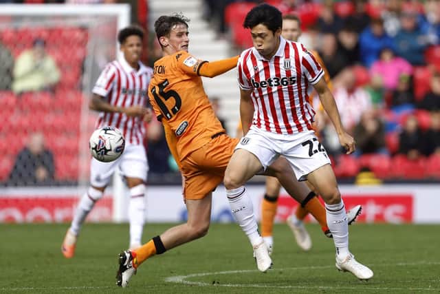 Hull City's Tyler Morton (left). Picture: Richard Sellers/PA