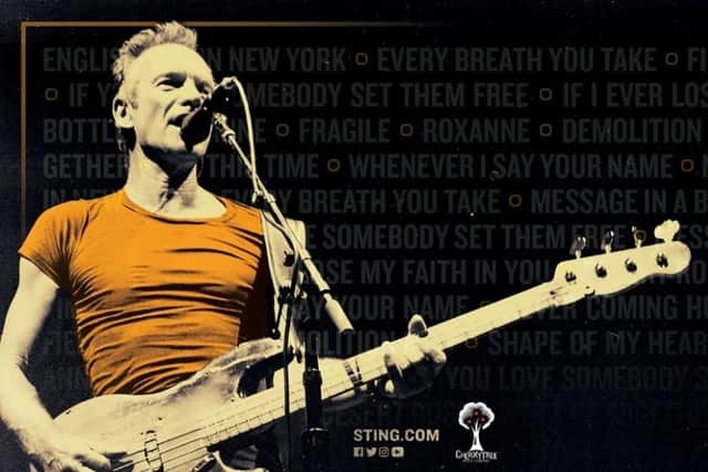 Sting is coming to Halifax