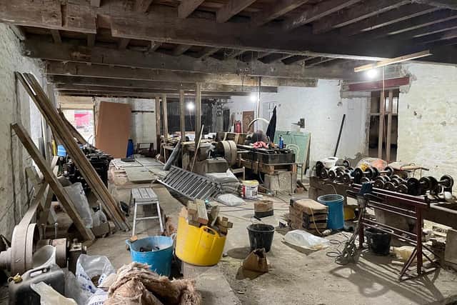 The Cafe during renovation. (Pic credit: Andrew Jarman)