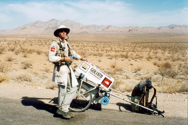 Karl Bushby in Nevada.