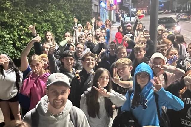 Dozens of school children faced an 'insane' journey after the train cancellations