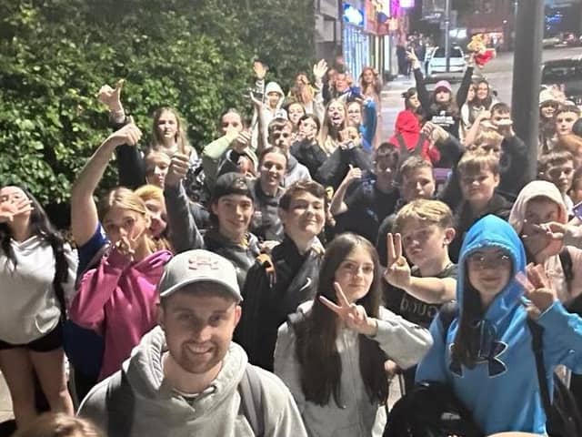 Dozens of school children faced an 'insane' journey after the train cancellations