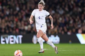 Homegrown talent: Millie Bright has come from Killamarsh on the border of Rotherham and Sheffield to the captaincy of England at a World Cup. (Picture: Richard Heathcote/Getty Images)