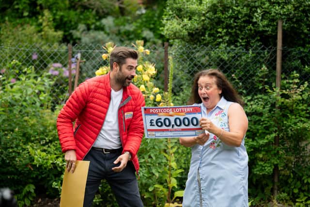 The neighbours landed the win when their postcode – WF1 2AJ – was announced as a winner with People’s Postcode Lottery on Sunday 16 July.