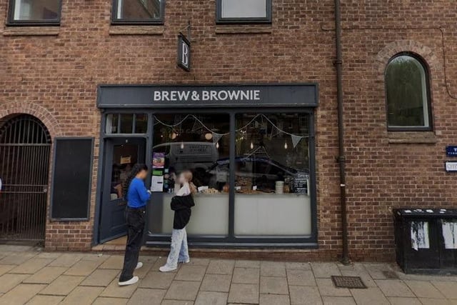 The Brew & Brownie is one of several highly-rated pancake providers in York. It has a Google rating of 4.8 and over 1,700 reviews.