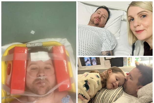 Barnsley dad suffered spinal fractures after drink-driver travelling wrong way on A1 smashed head-on into car