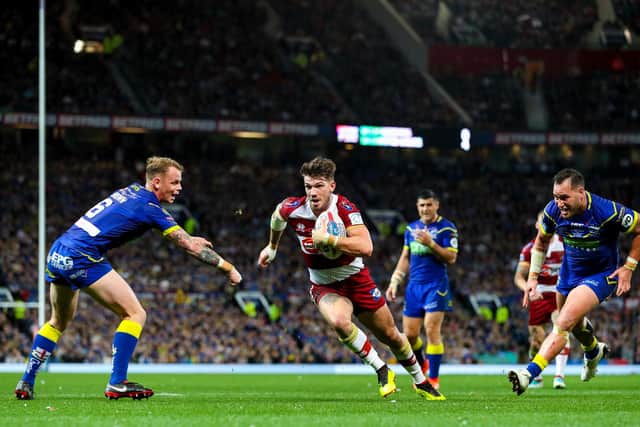 Oliver Gildart in action during the 2018 Grand Final. (Photo: Alex Whitehead/SWpix.com)