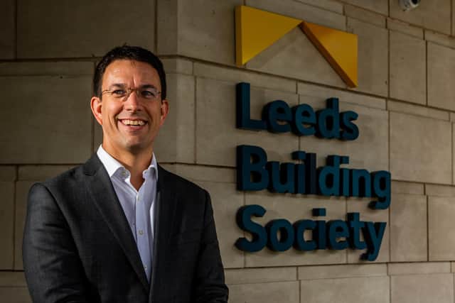 Richard Fearon, chief executive of the Leeds Building Society, Sovereign Street, Leeds, West Yorkshire. Picture By Yorkshire Post Photographer,  James Hardisty.