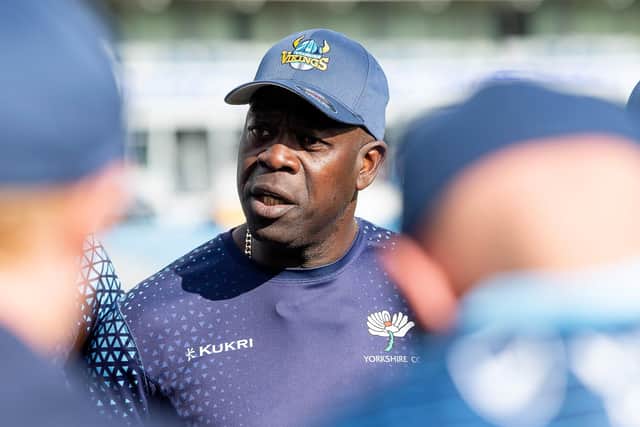 ON THE MEND: Yorkshire coach Ottis Gibson Picture by Allan McKenzie/SWpix.com