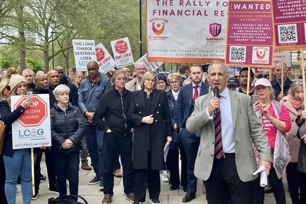 The anguish caused by unscrupulous professional advisers was etched across the faces of the participants in the Enough is Enough March for Justice, which was held in central London, says Greg Wright (Photo provided by members of the march)